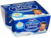 Figura 14. Mi Primer Danone es el primer yogur especial para bebés que ayuda a crecer a los niños 'fuertes y sanos', y se convierte en 'el otro ángel de la guarda' de los padres.